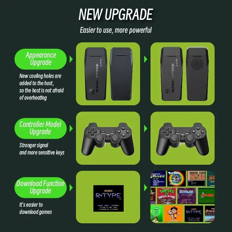 Retro Wireless Video Game Console