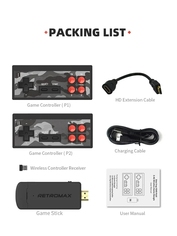 **BitVerse Retro Gaming Stick | Plug & Play Console**