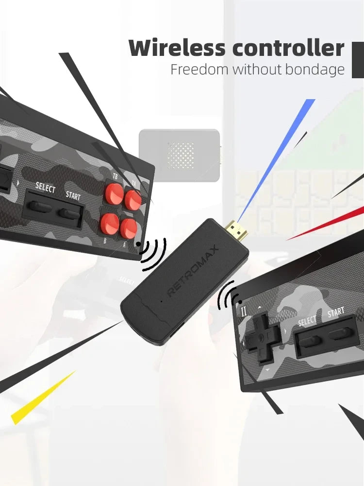 **BitVerse Retro Gaming Stick | Plug & Play Console**