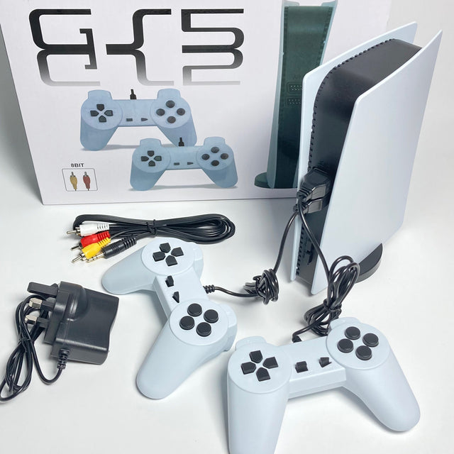 Nostalgic Retro Game Console with TV Connectivity